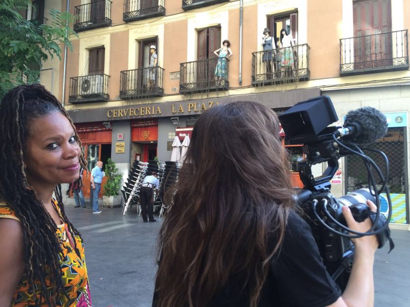 DK directing Spain.jpg